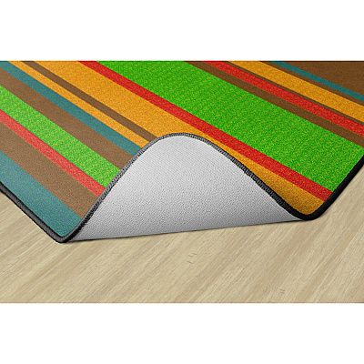 Flagship Carpets Basics Stripes Classroom Rug (FE40832A)