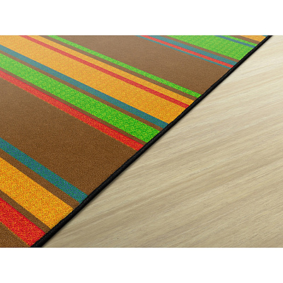 Flagship Carpets Basics Stripes Classroom Rug (FE40832A)