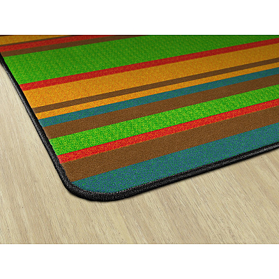 Flagship Carpets Basics Stripes Classroom Rug (FE40832A)