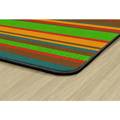 Flagship Carpets Basics Stripes Classroom Rug (FE40832A)