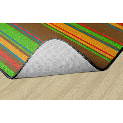 Flagship Carpets Basics Stripes Classroom Rug (FE40822A)