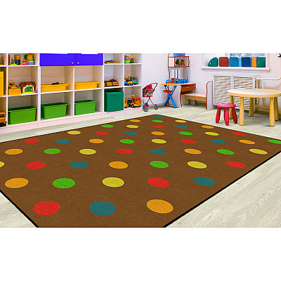 Flagship Carpets Basics Dots Classroom Rug (FE41044A)