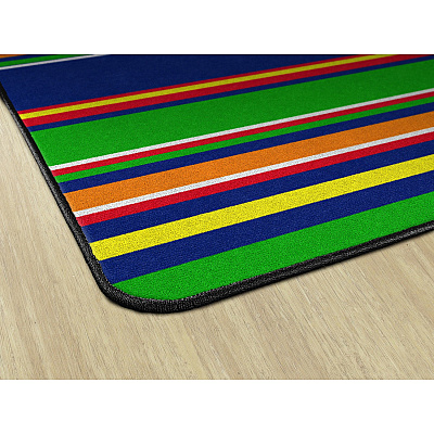 Flagship Carpets Basics Stripes Classroom Rug (FE40732A)