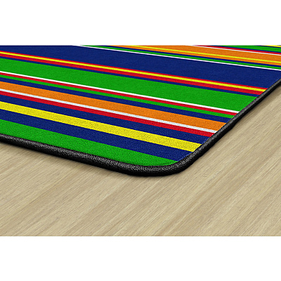 Flagship Carpets Basics Stripes Classroom Rug (FE40732A)