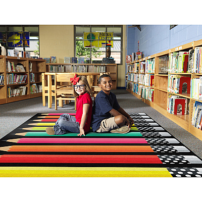 Flagship Carpets Schoolgirl Stylish Brights Rug (CA199428SG)