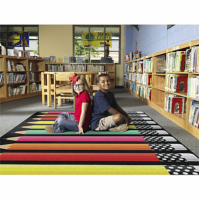 Flagship Carpets Schoolgirl Stylish Brights Rug (CA199444SG)