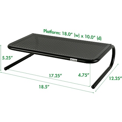 Allsop Large Metal Monitor Stand (ASP30336V2)