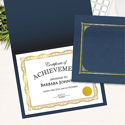 Geographics Premium Certificates with Gold Seals (GEO48766)