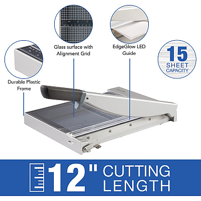 Swingline ClassicCut Guillotine Glass Trimmer (SWI10013)