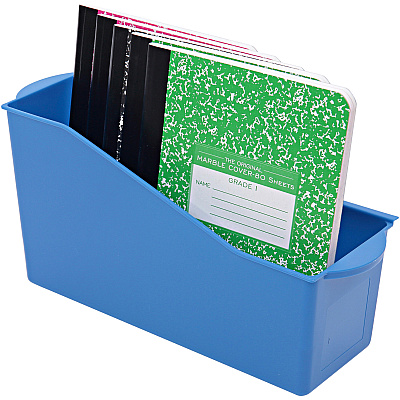 deflecto Antimicrobial Kids Book Bin (DEF39508BLU)