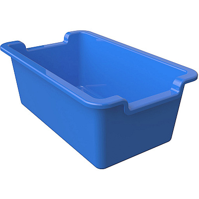 deflecto Antimicrobial Rectangular Storage Bin (DEF39510BLU)