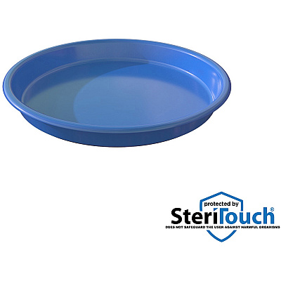 deflecto Kids Antimicrobial Round Craft Tray (DEF39514BLU)