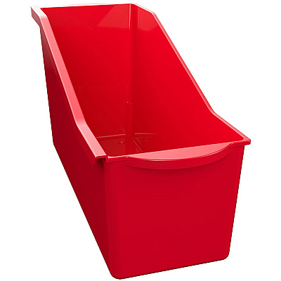 deflecto Antimicrobial Kids Book Bin (DEF39508RED)