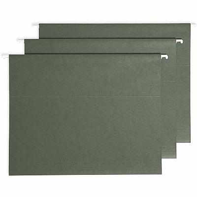 Smead Protab Filing System with 20 Letter Size Hanging File Folders, 24 ProTab 1/3-Cut Tab labels, and 1 eraser (SMD64195)