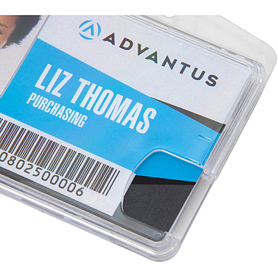 Advantus Plastic ID Card Holders (AVT76130)