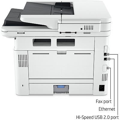 HP LaserJet Pro 4101fdwe Wireless Laser Multifunction Printer - Monochrome - White (HEW2Z619E)