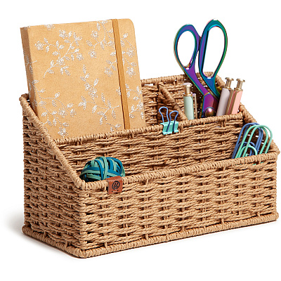 U Brands Woven All-In-One Desk Organizer (UBR6086U0104)