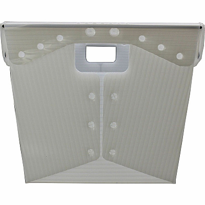 Flipside Translucent Plastic Storage Postal Tote (FLP40101)