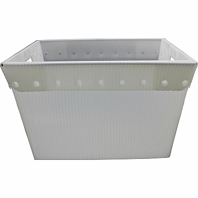 Flipside Translucent Plastic Storage Postal Tote (FLP40101)