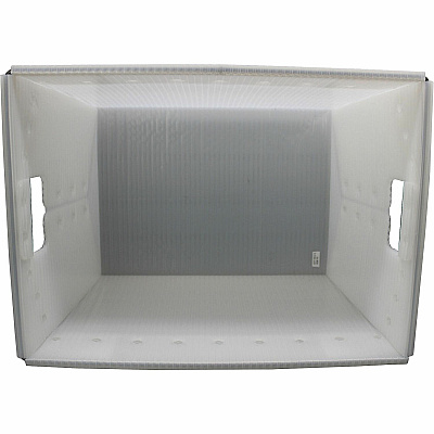 Flipside Translucent Plastic Storage Postal Tote (FLP40101)