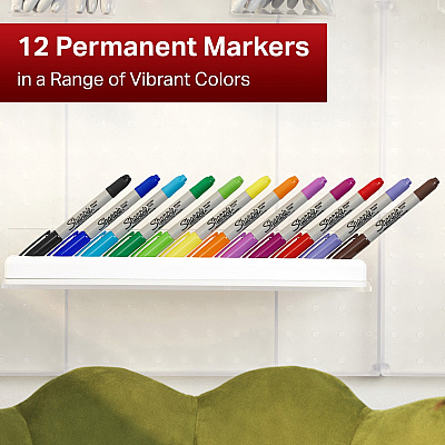 Sanford Brush Twin Permanent Markers (SAN2168237)