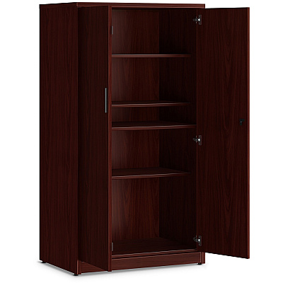 HON 10500 Series Mahogany Laminate Office Desking (HON105299NN)