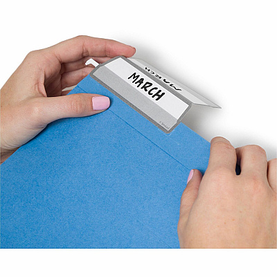 Smead Protab Filing System with 20 Letter Size Hanging File Folders, 24 ProTab 1/3-Cut Tab labels, and 1 eraser (SMD64210)
