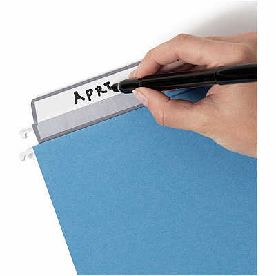 Smead Protab Filing System with 20 Letter Size Hanging File Folders, 24 ProTab 1/3-Cut Tab labels, and 1 eraser (SMD64210)