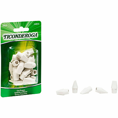 Ticonderoga Pencil Cap Erasers (DIXX38025)