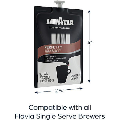 Lavazza Freshpack Perfetto Espresso Roast Coffee (LAV48089)