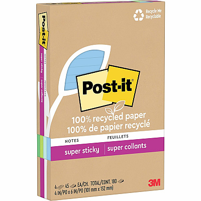 Post-it Super Sticky Adhesive Note (MMM4621R4SST)