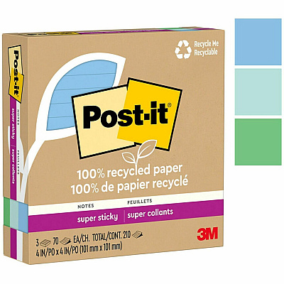 Post-it Super Sticky Adhesive Note (MMM675R3SST)