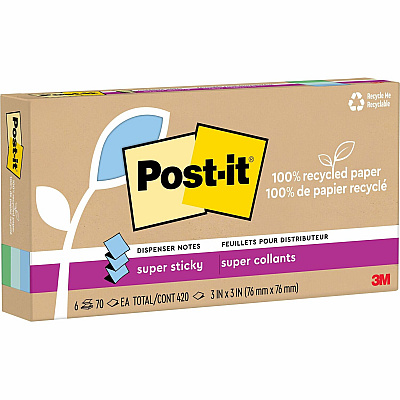 Post-it Super Sticky Adhesive Note (MMMR330R6SST)