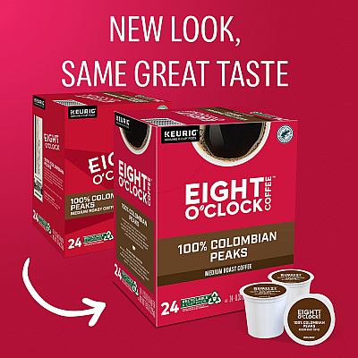 Eight O'Clock K-Cup Colombian Peaks Coffee (GMT0632)