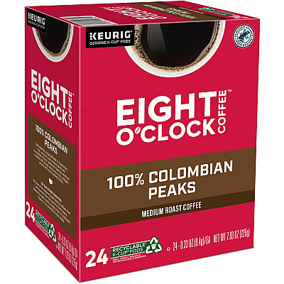 Eight O'Clock K-Cup Colombian Peaks Coffee (GMT0632)