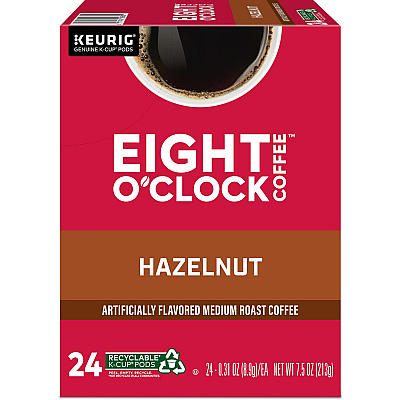 Eight O'Clock K-Cup Hazelnut Coffee (GMT0633)