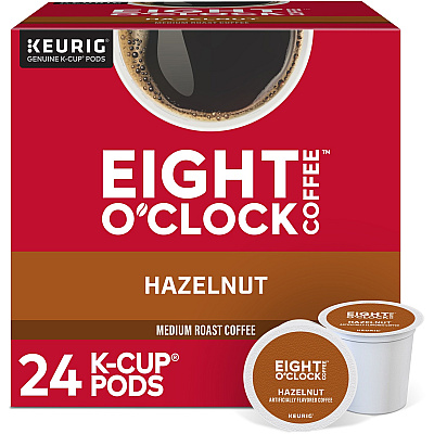 Eight O'Clock K-Cup Hazelnut Coffee (GMT0633)