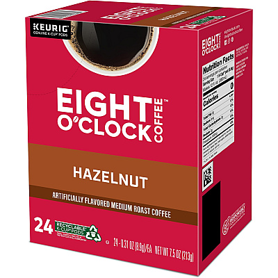 Eight O'Clock K-Cup Hazelnut Coffee (GMT0633)