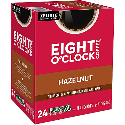 Eight O'Clock K-Cup Hazelnut Coffee (GMT0633)