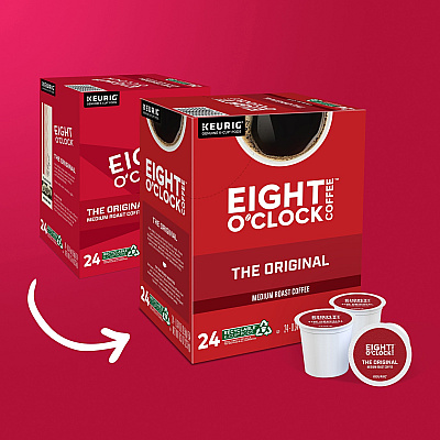 Eight O'Clock K-Cup Original Coffee (GMT0657)