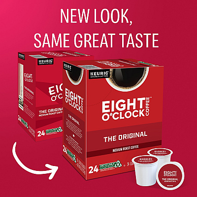 Eight O'Clock K-Cup Original Coffee (GMT0657)