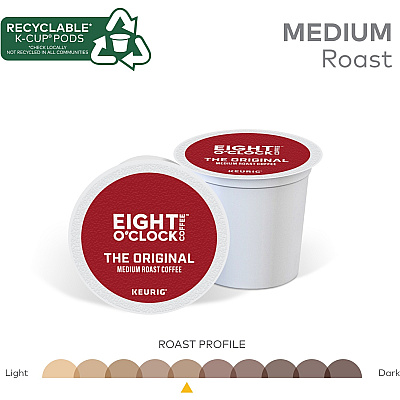Eight O'Clock K-Cup Original Coffee (GMT0657)