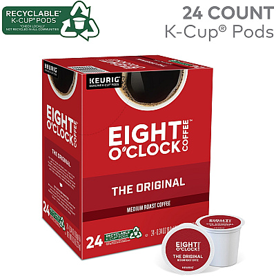 Eight O'Clock K-Cup Original Coffee (GMT0657)