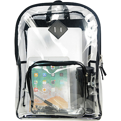 Sparco Carrying Case (Backpack) Multipurpose - Clear (SPR61617)