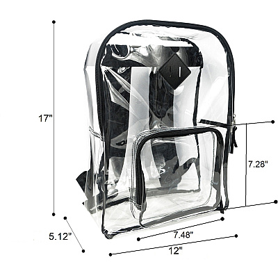 Sparco Carrying Case (Backpack) Multipurpose - Clear (SPR61617)