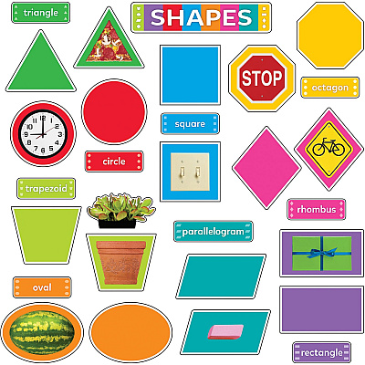TREND Shapes All Around Us Learning Set (TEPT19004)