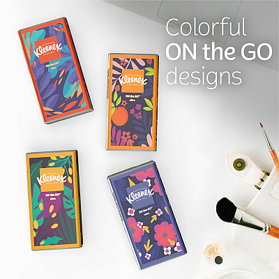 Kleenex Go Packs Facial Tissues (KCC46651CT)