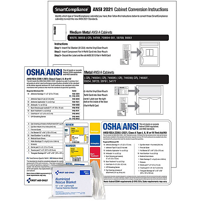 First Aid Only SmartCompliance 2021 Conversion Kit (FAO91365)