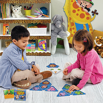TREND Jungle Pals Three Corner Card Game (TEPT20007)