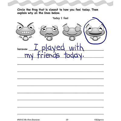 Teacher Created Resources My Own Books: My Emotions Printed Book (TCREP62148)